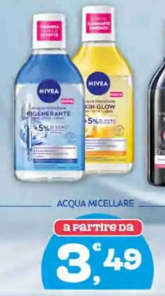 Splendidi e Splendenti NIVEA Acqua micellare offerta