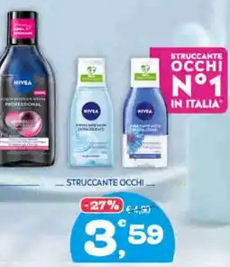 Splendidi e Splendenti NIVEA Struccante occhi offerta