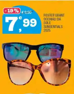 Splendidi e Splendenti Foster grant occhiali da sole sunsential 2025s offerta