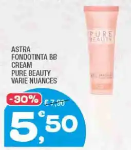 Splendidi e Splendenti Astra fondotinta bb cream pure beauty varie nuances offerta