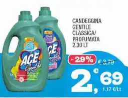 Splendidi e Splendenti ACE Candeggina gentile classica/ profumata offerta