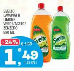 Splendidi e Splendenti Svelto lavapiatti limone verde/aceto/ zenzero offerta