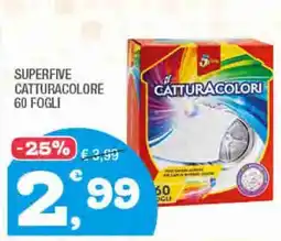 Splendidi e Splendenti Superfive catturacolore 60 fogli offerta