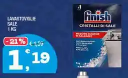 Splendidi e Splendenti Lavastoviglie sale finish offerta