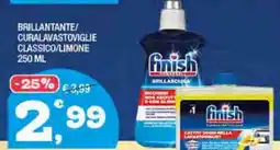 Splendidi e Splendenti Finish brillantante/ curalavastoviglie classico/limone offerta