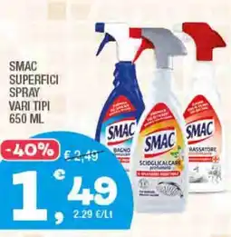 Splendidi e Splendenti Smac superfici spray vari tipi offerta