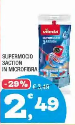 Splendidi e Splendenti Supermocio 3action in microfibra offerta