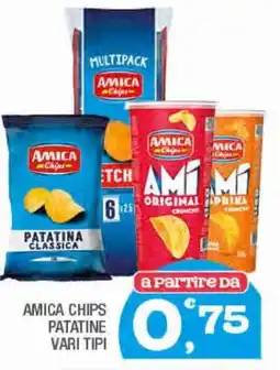 Splendidi e Splendenti Amica chips patatine vari tipi offerta