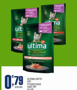 Splendidi e Splendenti Ultima gatto pet fit&delicius vari tipi offerta