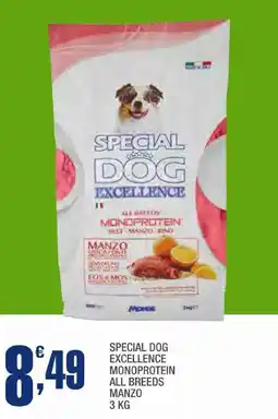 Splendidi e Splendenti Special dog excellence monoprotein all breeds manzo offerta