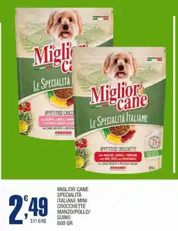 Splendidi e Splendenti Miglior cane specialità italiane mini crocchette manzo/pollo/ suino offerta