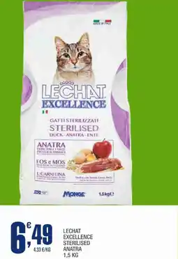 Splendidi e Splendenti Lechat excellence sterilised anatra offerta
