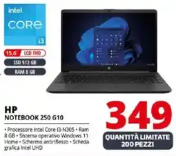 Comet HP NOTEBOOK 250 G10 offerta