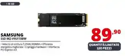 Comet SAMSUNG SSD MZ-V9S1T0BW offerta