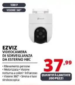 Comet Ezviz videocamera di sorveglianza da esterno H8C offerta