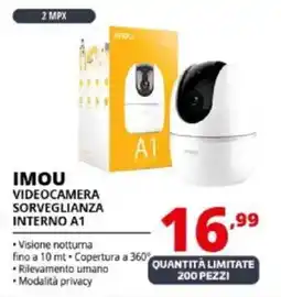 Comet Imou videocamera sorveglianza interno A1 offerta