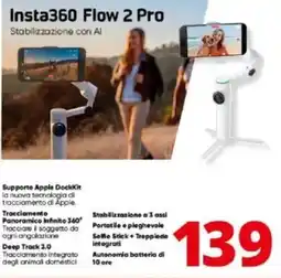 Comet Insta360 Flow 2 Pro offerta