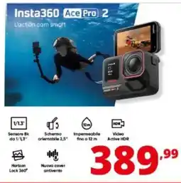 Comet Insta360 Ace Pro 2 L'action cam smart offerta