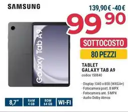 Sinergy SAMSUNG TABLET GALAXY TAB A9 offerta