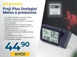 Sinergy RPW3005 Proji Plus Orologio/ Meteo a proiezione offerta