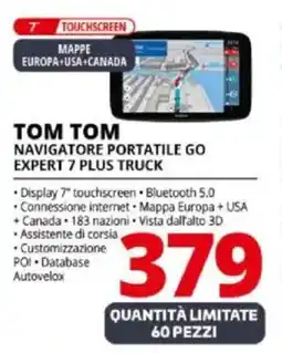 Comet Tom tom navigatore portatile go expert 7 plus truck offerta