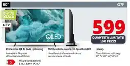 Comet Samsung 50'' Q7F QLED offerta