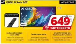 Comet LG 65" QNED AI Serie 80T 65QNED80T offerta