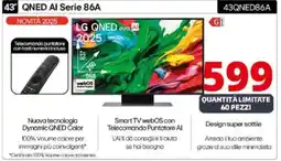 Comet LG 43" QNED AI Serie 86A 43QNED86A offerta