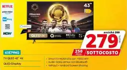 Comet Hisense TV QLED 43″ 4K QLED Display offerta