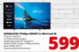 Comet PHILIPS 65PML8709 | Philips SMART tv Mini-Led 4k offerta