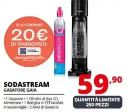 Comet SODASTREAM GASATORE GAIA offerta
