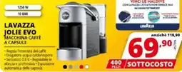 Comet Lavazza jolie evo macchina caffè a capsule offerta