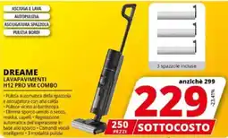 Comet Dreame lavapavimenti h12 pro vm combo offerta