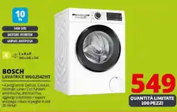 Comet BOSCH lavatrice WGG254Z9IT offerta