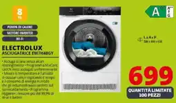 Comet ELECTROLUX ASCIUGATRICE EW7H48GY offerta