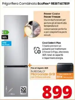 Comet SAMSUNG Frigorifero Combinato EcoFlex RB38T607BS9 offerta