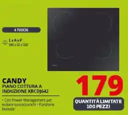 Comet CANDY PIANO COTTURA A INDUZIONE KRCDJ642 offerta