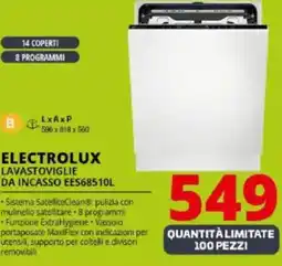 Comet ELECTROLUX LAVASTOVIGLIE DA INCASSO EES68510L offerta