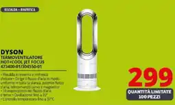Comet DYSON TERMOVENTILATORE HOT+COOL JET FOCUS 473400-01/304550-01 offerta