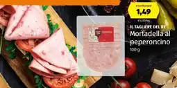ALDI IL TAGLIER Mortadella al peperoncino offerta