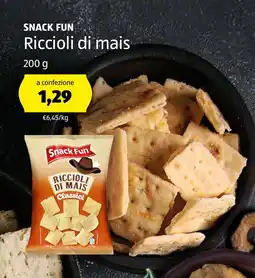 ALDI SNACK FUN Riccioli di mais offerta
