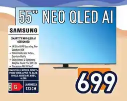 Unieuro SAMSUNG SMART TV NEO QLED AI QE55QN85D offerta