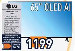 Unieuro LG SMART TV OLED AI 65842 offerta