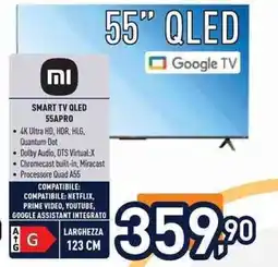 Unieuro mi SMART TV QLED 55APRO offerta