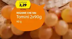 ALDI REGIONE CHE VAI Tomini offerta
