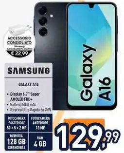 Unieuro SAMSUNG Galaxy A16 offerta