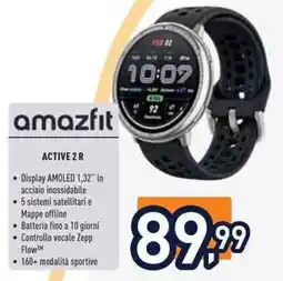 Unieuro amazfit ACTIVE 2 R offerta