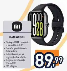 Unieuro Mi redmi watch 5 offerta