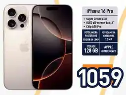 Unieuro iPhone 16 Pro offerta