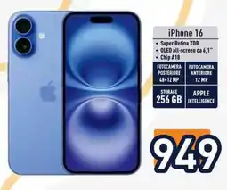Unieuro iPhone 16 offerta